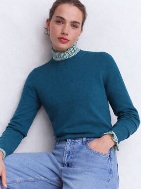 Boden Eva Cashmere Crew Neck Sweater